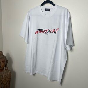 NWT The Kooples Men’s Relaxed ‘What Is’ Cotton Tee Size XXL